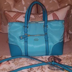 EUC Kate Landry Turquoise Large Purse